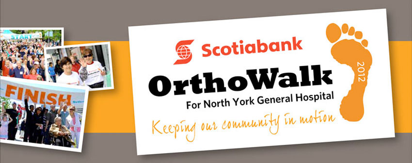 OrthoWalk for North York General Hospital