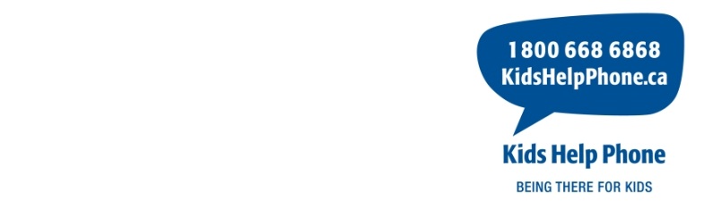 Kids Help Phone - All Rights Reserved