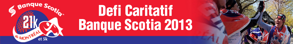 Banque Scotia Defi caritatif Montreal