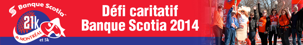 Banque Scotia Defi caritatif Montreal