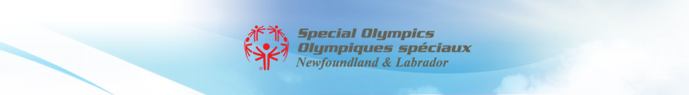 Special Olympics NL - Header