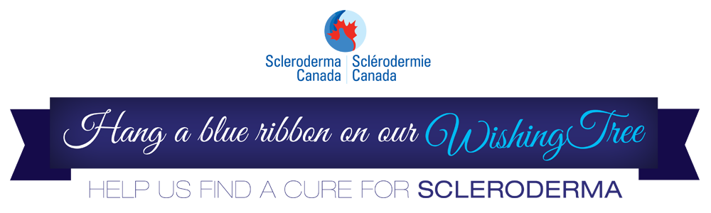 Hang a Blue Ribbon on our Wishing Tree for Scleroderma Research