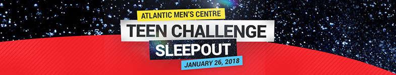 Teen Challenge Atlantic Men's Centre Sleepout