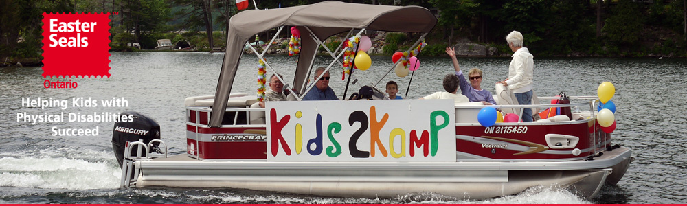 Buck Lake Boatilla in support of Easter Seals Ontario