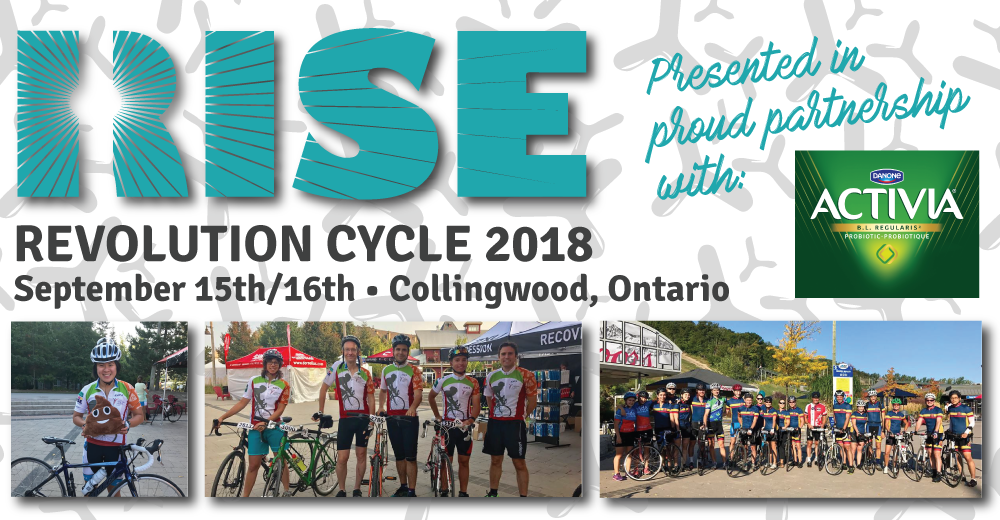 RISE REVOLUTION CYCLE 2018 September 15th/16th Collingwood, Ontario