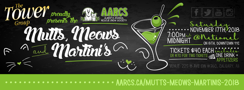 Mutts Meows & Martini's