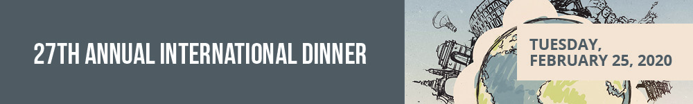 International Dinner Header