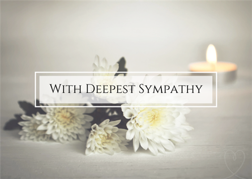 With Deep Sympathy