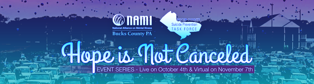 NAMI Bucks County Stride for Mental Health Awareness - Hope Is Not Canceled