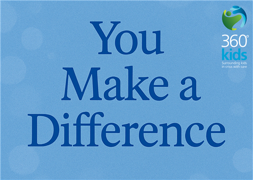 You Make a Difference